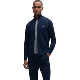 BOSS Heren trainingsjack vrijetijdsjas sportjack sweatjack Mix&Match Jacket Z, blauw, S