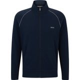 BOSS Heren trainingsjack vrijetijdsjas sportjack sweatjack Mix&Match Jacket Z, blauw, S