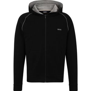 BOSS Kapuzensweatjacke Mix&Match Jacket H mit BOSS Stickerei auf der Brust