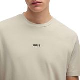 Boss - Chup T-shirt - Katoen - Zwart
