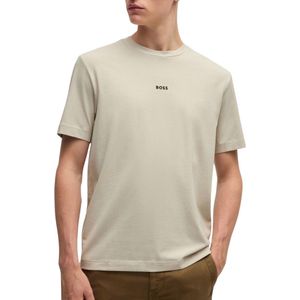 T-Shirt mit Label-Print