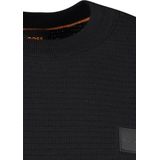 Hugo Boss - Trui - Zwart - 95% Katoen 5% Kasjmier