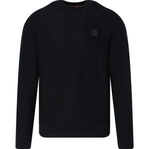 Hugo Boss - Trui - Zwart - 95% Katoen 5% Kasjmier