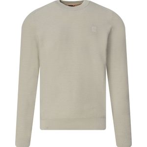 BOSS Trui Anion Greige - Heren - Pullovers