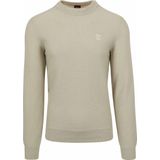 Hugo Boss - Sweatshirt - Beige - Katoen