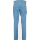 Slim-fit chino van gabardine van stretchkatoen