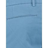 Slim-fit chino van gabardine van stretchkatoen