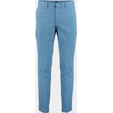 Slim-fit chino van gabardine van stretchkatoen