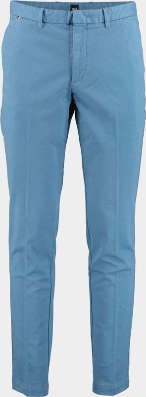 Slim-fit chino van gabardine van stretchkatoen