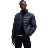 Oden1 - Gewatteerde Jas - Effen - Licht Gevoerd - Staande Kraag, Ritssluiting