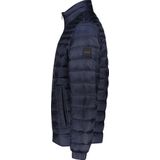 Oden1 - Gewatteerde Jas - Effen - Licht Gevoerd - Staande Kraag, Ritssluiting