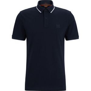 Slim-fit polo van stretchkatoen met piquéstructuur