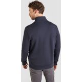 BOSS Sweatshirt - Stretchkatoen - Rits en Verbogen Zakje