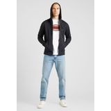 Model - Sweatvest - Black - Met Capuchon - Ritszakken