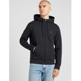 Model - Sweatvest - Black - Met Capuchon - Ritszakken