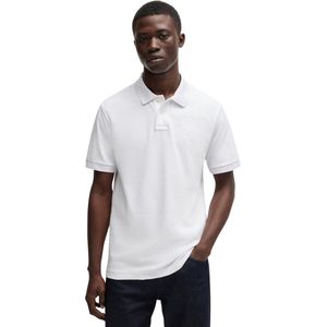 BOSS Orange - Passenger Poloshirt - Effen Wit - Katoen