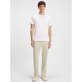 Hugo, Heren, Tops, Wit, Maat: M Katoen,