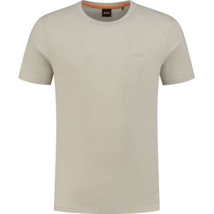 Tegood - T-Shirt - Light Beige - Katoen - Regular Fit