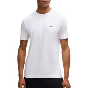 Boss - 10256064 - T-shirt - Zwart - Katoen