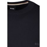 BOSS - Trui - Katoen - Blauw