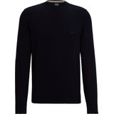 BOSS - Trui - Katoen - Blauw