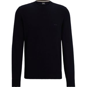 BOSS - Trui - Katoen - Blauw