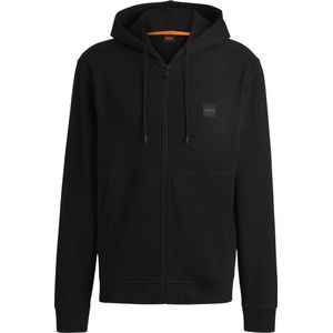 Hugo - Zwarte Hoodie - Heren - Katoen