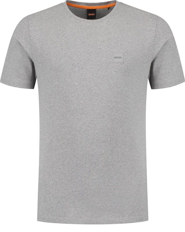 BOSS ORANGE - TALES - T-shirt - Lichtgrijs - Katoen
