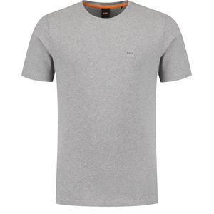 BOSS ORANGE - TALES - T-shirt - Lichtgrijs - Katoen