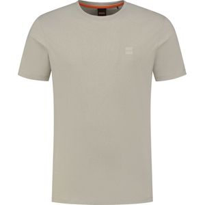BOSS T-shirt Tales Beige - Heren - Print T-shirts