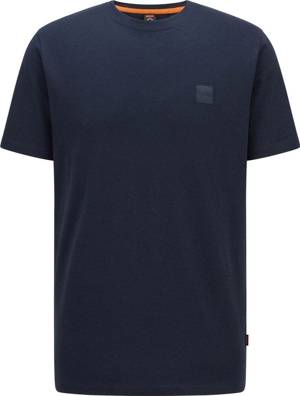 Boss Orange T-shirt Tales Blauw heren