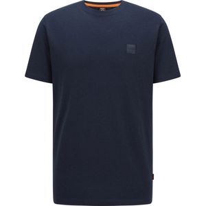 Boss Orange - Tales - T-shirt - Donkerblauw - Katoen - Normale Fit