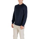 Trui van gebreide katoen met logostiksel