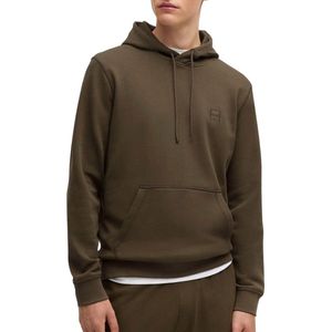Hugo Boss - Hoodie - Bruin - Katoen - Regular Fit