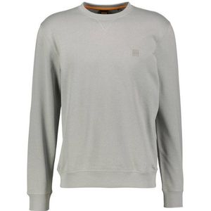 Hugo Boss - Sweatshirt - Grijs - Katoen - Regular Fit