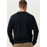 BOSS Orange - Trui - Blauw - 100% Katoen