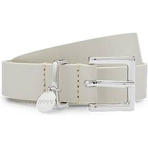 Hugo Amelia Riem Leer open white2 80 cm