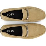 Hugo Boss, Esmond Mocassin Schoenen Beige, Heren, Maat:42 EU