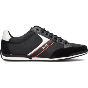 Hugo Boss, Schoenen, Heren, Zwart, 43 EU, Ezra Sneaker - Stijlvol en Comfortabel