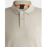 Hugo Boss - Piqué Poloshirt - Lichtbeige - Katoen/Elastaan