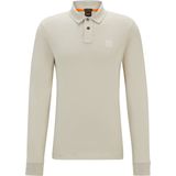 Hugo Boss - Piqué Poloshirt - Lichtbeige - Katoen/Elastaan