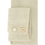 BOSS - Relegant - Overhemd - Beige - Linnen