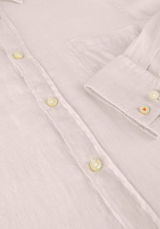 BOSS - Relegant - Overhemd - Beige - Linnen