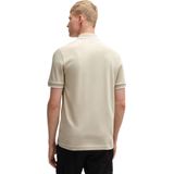 Hugo Boss Orange - Polo - Beige - Katoen/Elastaan