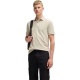 Hugo Boss Orange - Polo - Beige - Katoen/Elastaan