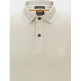 Hugo Boss Orange - Polo - Beige - Katoen/Elastaan