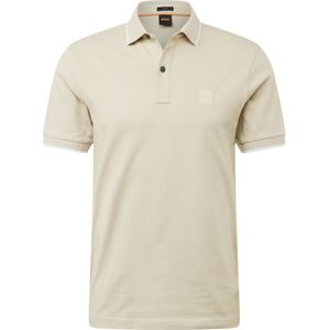 BOSS Orange - Polo - Beige - Katoen/Elastaan