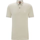 Hugo Boss Orange - Polo - Beige - Katoen/Elastaan