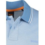 Hugo Boss poloshirt korte mouw lichtblauw