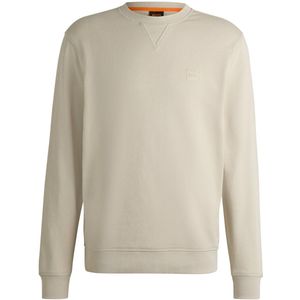 BOSS ORANGE - Westart - Sweater - Beige - Katoen